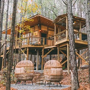 These treehouse Airbnbs in Alabama look so cool! | This is Alabama