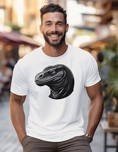 Komodo Dragon T-shirt, Fun Scary Reptile Gift Idea for Him or Her, Cool Present Monitor Lizard Apparel, Predator Adult Tee for Nature Lovers - Etsy
