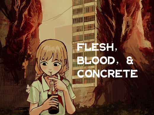 血肉构成的建筑想让我永远留下,融合 — 恐怖游戏《血·肉·混凝土ver1.01》实况 Flesh, Blood & Concrete