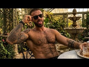 Built Different 🥵🔥 Hairy Hunk Beast Mode Physique