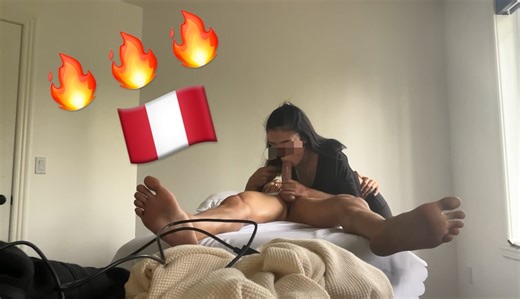 Legit Peruvian RMT Giving into Asian Monster Cock 3nd Appointment