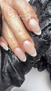 Very simple, not too busy nails are must this season—like this Milky Micro French. 🥛💅 Very demure, indeed. #miasecret #microfrench #verydemure #frenchnails #milkyfrenchnails | TvNails