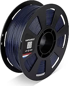 kexcelled Matte PLA Filament 1.75mm，Matte Navy Blue PLA 3D Printer Filament 1kg Spool (2.2lbs) with +/-0.03mm Accuracy,Upgraded Tangle-Free Winding for Most FDM Printers