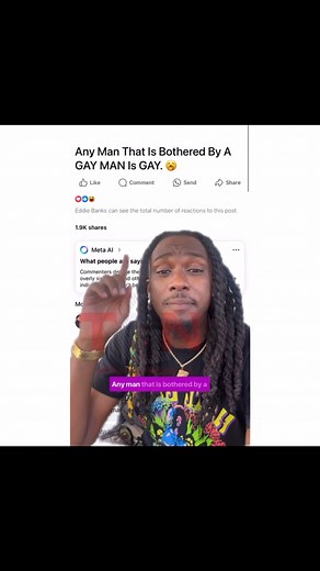 The Gay Neighbors, L.L.C™️ on Instagram: "#PressPlay — It looks like @theconsciouslee had something’s to get off his chest with heterosexual males!  Take A Look! #SpillTheTea #TheMessHoney☕️ #explorepage"