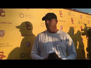 USC Football - Alabama Tuesday: Clay Helton