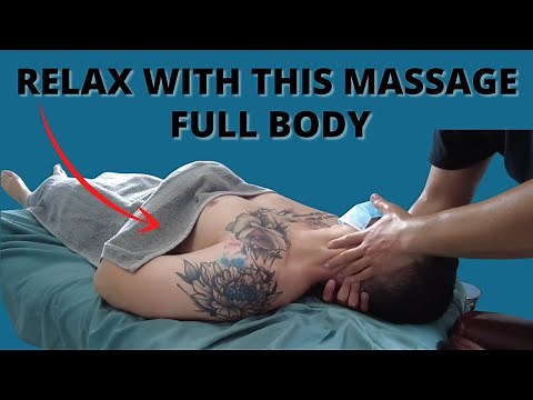 [ASMR] Full Body Massage at Home | Relaxing Spa Technique | No Talking