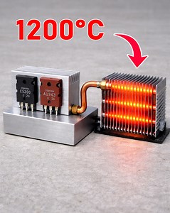 154K views · 2K reactions | Free Hot Heater 24/7 That No One Know! Heat FOREVER From Transistors | King Homemade | Facebook