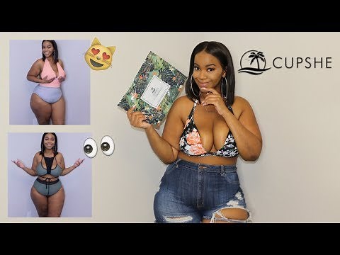Plus Size/Curvy Swimsuit & Bikini Try On Haul | feat. Cupshe | Chelcie J