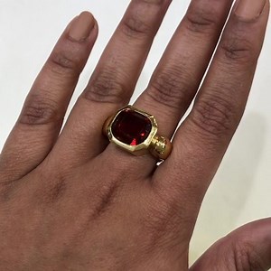 17 reactions · 5 comments | Vintage Citrine Solitaire Ring, set in...