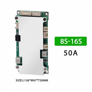 [Hot Item] BMS 8-16s 20A 50A Energy Storage Protection Board Lithium Smart BMS LiFePO4 16s