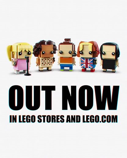 Bold 90s glam ✅ Pop magic ✅ Girl power ✅✅✅ Spice up your life with the Spice Girls Tribute BrickHeadz set LEGO.com/Spice-Girls | LEGO