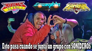 182K views · 4K reactions | INEDITO!! - ESTO PASA CUANDO se juntan 2 SONIDEROS con un grupazo!! - asi suena este exitazo cantado por GRUPO ENSAMBLE con la animación de sonido SIBONEY junto con sonido FAMOSO!! | Sonidero Latino TV | Facebook