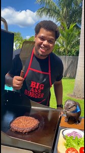 21K views · 214 reactions | Cooking a BIG ASS burger wit my BABY OTTER 簾 . . . . . . . . #BigAssBurger #OtterTok #OutdoorCooking #HoodFunny #ViralReels #ReelsFB #PetChaos #FoodReels #GrillSeason #InternetFunny #MainCharacter #FunnyReels #WatchTillEnd #WildButCute #OtterLife #BBQVibes #CantMakeThisUp #ViralMoment #ReelsTrending #AnimalTok #HoodCooking #ComedyReels #BackyardVibes #PetReels #FoodTok #ChaosEnergy #LuxuryChaos #LaughOutLoud #ReelsComedy #CrazyButClean | Whosenio | Facebook