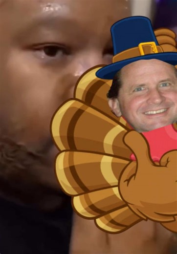 this man here smears stuff in his face like how i did it