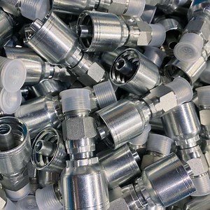 [Hot Item] Jic Hydraulic Hose Fitting One Piece Crimping Hydraulic Fittings