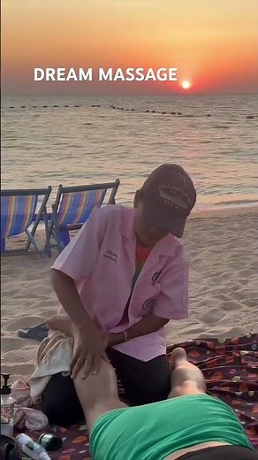 Thailand Full Body Sunset Beach Massage ASMR