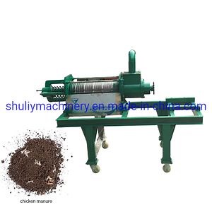 [Hot Item] Good Feedback Animal Manure Dewatering Machine Cow Manure Dewatering Machine Solid Liquid Separator with 304 SUS