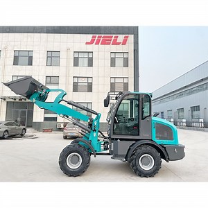 [Hot Item] Agriculture Farm Construction Use Wheel Mini Small Loader with Ditcher Embrace Clamp