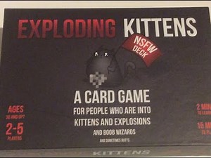 Exploding Kittens - NSFW Base Game *WARNING* Contains Adult/Graphic Content