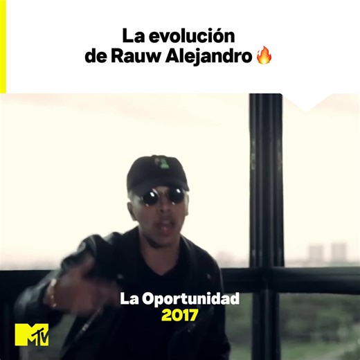 Rauw Alejandro año con año. 🫦 #MTVMúsica #RauwAlejandro | MTVLA