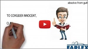 I was absolved from guilt