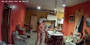 Family oops flash dropped towel cock flash cFNM