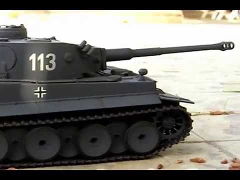 Tanque Marui Tiger I RC airsoft tank 1:24, Tokio Marui RC tank 1:24 scale.