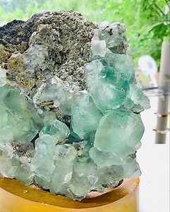 6.2K views · 2.3K reactions | green fluorite specimen #crystal #fluorite #specimen | SD Crystal | Facebook
