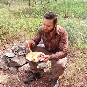 3.7K views · 84 reactions | Solo Overnight at the Treehouse - Bushcraft Axe and Knife Skills. | Survival Camping, Building Warm Bushcraft | Facebook