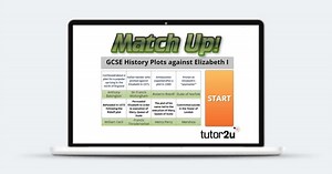 GCSE: Plots Against Elizabeth I - "Match-Up" Revision Activity
