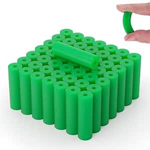 50 Pcs Aligner Chewies, Retainer Chewies, Dental Chewies for Aligners, Aligner Chewies for Invisalign Aligners, Mint Scented(Green)