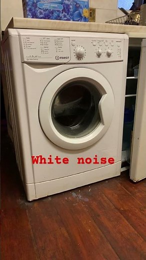 White noise indesit washer spinning