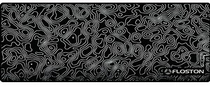 Floston Topographic Mousepad Black