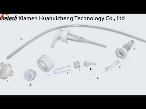 Lotion Shampoo Pump Assembly Line Trigger Dispenser Pump Head Making Automatic assembly Machine