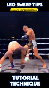 1.5M views · 9.2K reactions | Effective Muay Thai Leg Sweep Tips #MuayThai #LegSweep #MartialArts #TrainingTips | Nguyễn Thanh Hiền | Facebook