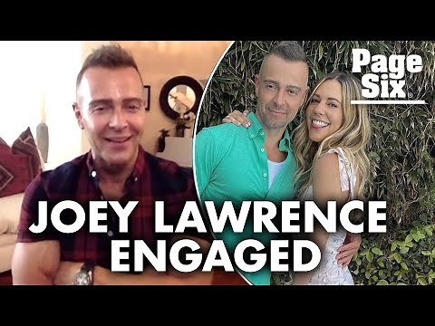 Joey Lawrence engaged to girlfriend Samantha Cope | Page Six Celebrity News
