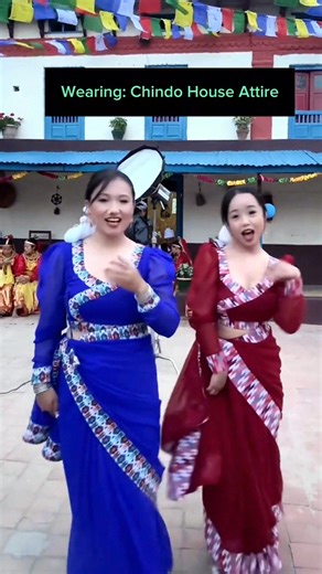 Chindo House attire Actress, model Anusha Rai & talented singer Sunita Sanyak Limbu in Chindo House Attire. 🙏Thank you for choosing us🙏 -Chindo House Family | Chindo House