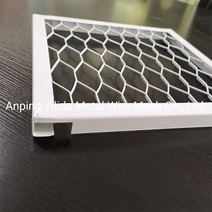 [Hot Item] Framed Design Aluminum Expanded Metal for Building Facade Cladding