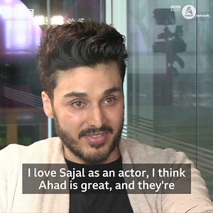 20K views · 189 reactions | Pakistan's most anticipated drama, Aangan, is finally here. It stars Ahsan Khan alongside Sajal Ali, Ahad Raza Mir, Mawra Hocane & Sonya Hussyn. Ahsan tells Haroon Rashid about his double role and working with #Sahad. | BBC Asian Network | Facebook