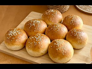 Easy Homemade Burger Buns | Very Tasty