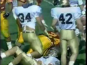 1988 #1 Notre Dame at #2 USC 1 of 1