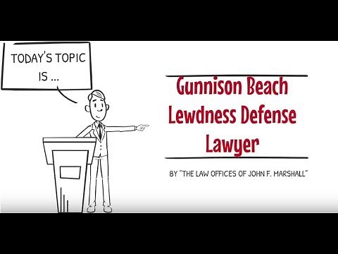 Gunnison Beach Lewdness