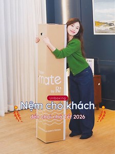 3K views · 18 reactions | Cũng Ru9 unboxing nệm cuộn Topper Mate để đón khách ghé chơi nhà dịp lễ Tết nhé #Ru9 #TheSleepCompany #TopperMate #NemGap #NemFoam | Ru9 | Facebook