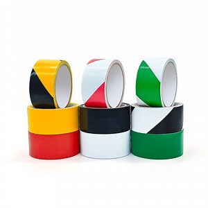 [Hot Item] Waterproof Floor Marking Caution Yellow Black Hazard PVC Warning Tape