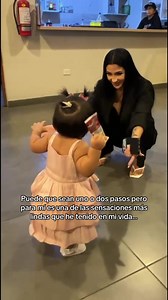 Primeros pasos del bebé: emoción y nostalgia de mamá