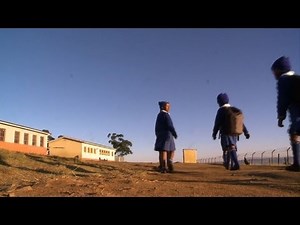 Mandela's childhood village worried but hopeful