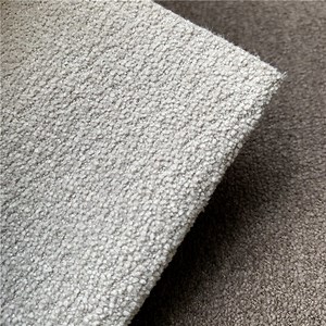 [Hot Item] Velvet Pure Boucle Home Textile Polyester Fabric for Sofa Furnitute Chair Curtain Cushion