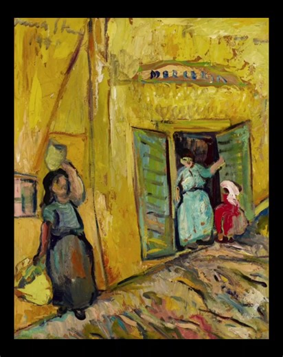 Irma Stern foi uma artista sul-africana de origem judia, cujos retratos expressivos em cores saturadas estão entre suas obras mais conhecidas. Summer Morning in Madeira (1950) faz parte de uma série de obras em temas pitorescos que incluem portos, mercados, vendedores de flores e cenas de colheita em todo o Mediterrâneo e na África do Sul, em que Stern adotou uma paleta rica e sensual e pintou em um estilo um pouco mais "casual". Embora como colorista, Stern tenha usado pinturas à óleo majoritar