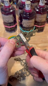 These will be up in the shop, along with Aqua Tofana, Hocus Pocus Life Potion, Extraxt of Llama minis and Aqua Tofana minis on Sunday- December 15th, 5pm PST :) #belladonna #deadlynightshade #process #colorchange #potionbottle | Grim Sweetness Apothecary