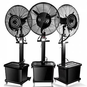 [Hot Item] Factory Stand Fan with Water Misting Fan Industrial Outdoor Air Cooling Spray Mist Fan /Water Fan/ Pedestal Fan/ Electric Fan/ Industrial Fan